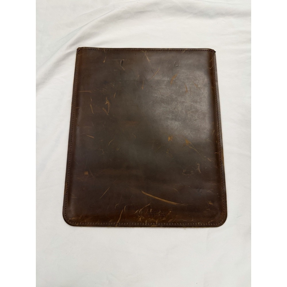 Mission Leather Sleeve Cover Case for Inch iPad Pro Brown Vertical